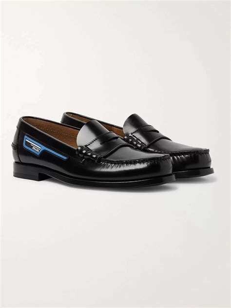 prada spazzolato leather penny loafers|16 Best Loafer Brands to Shop in 2024—From Gucci to G.H..